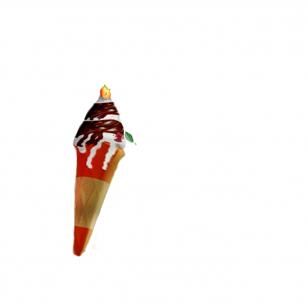 Creation of Street Cone Cream: Step 5